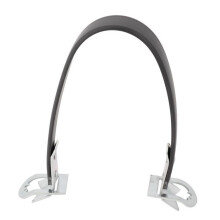 Aukson Battery Carrying Strap, 1 Piece, Heavy-Duty Black Metal Side Lifting Strap, Car Battery Carrier