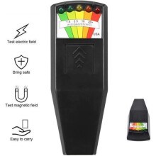 Electromagnetic Radiation Detector - ForV - EMF Gauss Meter - 5 LEDs - Portable - Digital