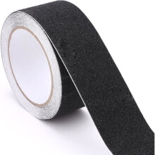20m black anti-slip tape, 50mm wide, self-adhesive safety tape