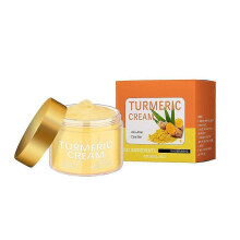 Turmeric Brightening Cream Fade Dark Spots Remove Pigmentation Smooth Fine Lines