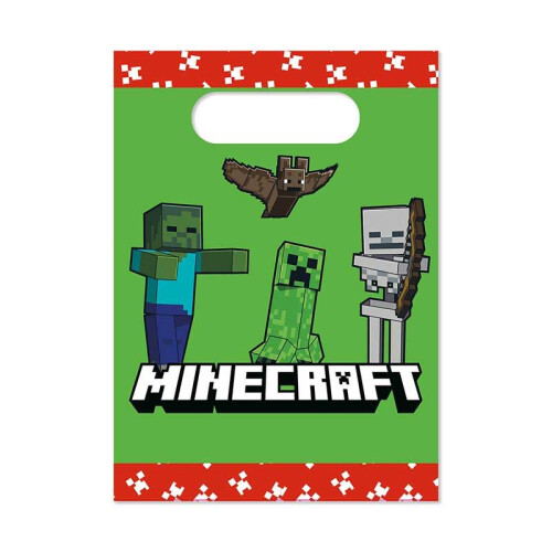 Minecraft Paper Party Bag (Single)