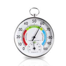 Outdoor thermometer - 10 cm - Indoor and outdoor use - Wall mounted - With hygrometer