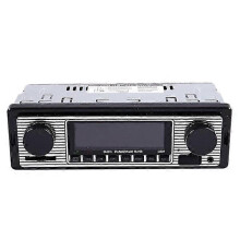Bluetooth Vintage Car Radio, MP3 Player Stereo, USB AUX Classic Car Stereo Audio