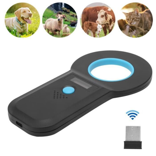 Animal microchip reader - CUQUE - Microchip RFID - Rechargeable Bluetooth - 134.2kHz - 125kHz