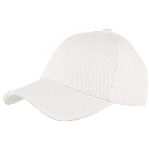 -Nyls Creation-White Baseball Cap - White
