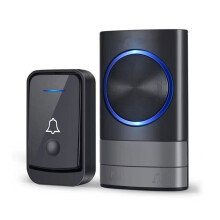 Waterproof Wireless Outdoor Doorbell - YIKXIULF - 52 Melodies - 200M Range - Adjustable Volume