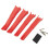 4PCS Helicopter Accessory Landing Gear for H501S H501C X4 FPV Four-Axis Aircraft Parts Red 1