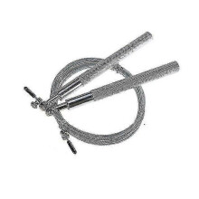 (Silver) Rope Skipping Speed Rope Skipping Wire Rope Skipping Boxing Gym Fitness Training 3 Meters Adjustable Speed Gym