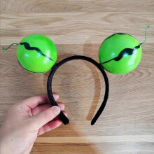 (Doubleeaded red be) Fun Unique Resin Headband With Realistic Fruit And Vegetable Designs For Birthdays And Festival Celebration Gathering