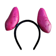 (Doubleheaded sweet) Fun Unique Resin Headband With Realistic Fruit And Vegetable Designs For Birthdays And Festival Celebration Gathering