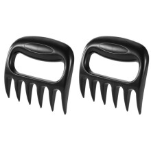 Set of 2 Bear Claw-Shaped Meat Separators - Meat Handling Tool - Meat Fork - For Barbecue