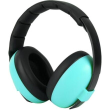XIC Green Foldable Baby/Toddler Noise Cancelling Headphones - 22dB Noise Reduction - Sleep Hearing Protection