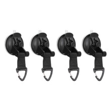 ARAMOX Tent Suction Cup 4-Piece Heavy Duty Suction Cup Anchor Fastener Portable Strong Suction Cup Hook for Camping Outdoor Travel