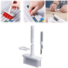 5-in-1 Keyboard Cleaning Brush Kit, Multifunctional Earphone Cleaner with Soft Brush, Keyboard Cleaning Pen A209