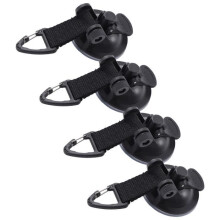 Duokon Heavy Duty Suction Cups 4 Pieces Car Tent Suction Cups High Strength Lightweight Easy to Install Portable Suction Cups for