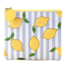 Mala Leather Sorrento Lemon Leather Coin & Card Purse for Women