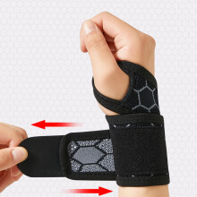 Handgelenksstütze für Sport - Atmungsaktiv und bequem Black
