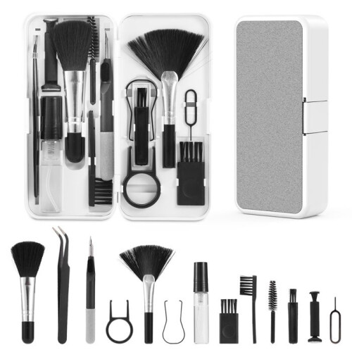 Cleaning Kit - ORIA - 18 in 1 - Compact and Portable - Tools for Electronics