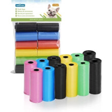 Dog Poop Bags, 180 Units. Dog Excrement Bags. Thick Dog Waste Bags, 12 Rolls, Multicolor. [153]