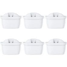 Pack of 6 BRITA Maxtra Compatible Water Filters - Activated Carbon