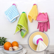 Cleaning towel clip, washcloth holder, hook for kitchen, bathroom, toilet