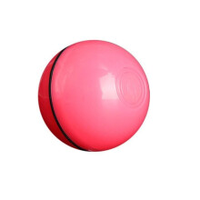 Cat Toy - CWWJDRFT - Light-Up LED Ball - USB Charging - Rolling - Pink