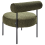 Beliani Armchair ALPHA Boucle Green 6