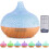 Essential Oil Diffuser, 550ml Ultrasonic Humidifier Electric Aromatherapy Diffuser with Remote Control, 7 Colors 1