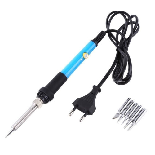 220V 60W Adjustable Temperature Soldering Iron Gun