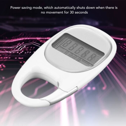 Pedometer - GOTOTOP - 3D Step Counter - LCD Screen - Portable - Energy Saving