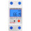 Single-phase sub-meter, MID certified, 45A max modular, single tariff, LCD display - Smart electricity meter 1