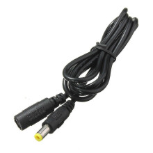 5.5mm x 2.1mm DC Power Jack Male to Female Extension Cable Cord Lead ConnectorCable Length:1.2 M