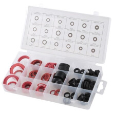 Sonew 141-piece NBR Faucet Seal Washer Assortment Set, Plumbing Sealing O-Ring Rubber