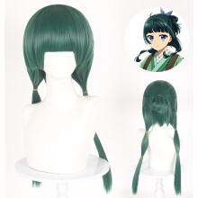 (Cat wig (hair delivery net) XXXL) Apothecary Diaries Maomao Cosplay Costume, Pharmacist's Whisper Anime Role Play Costume