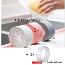 Sealing Strip - PE - White - 28 pcs - Bathroom and Kitchen