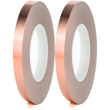 Copper foil tape, 2 copper sheets with conductive adhesive, double copper foil tape for conductive adhesive