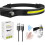 LED Headlamp - OUTAD - 2023 Version - USB Rechargeable - Waterproof - 6 Lighting Modes 1
