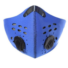 Motocross Bike Riding Mask, Dustproof Outdoor Sports Mask - Blue
