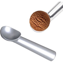 2pcs Anti-freeze Ice Cream Scoop, Ice Cream Scoop, Anti-freeze, Professional Ice Cream Scoop, Aluminum Kitchen