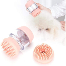 Cat and dog massage bath tool, bath brush, massage bath tool, cleaning and washing brush for pets, with
