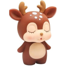LAKIOMZ Deer Piggy Bank Children's Money Box Piggy Bank Desk Ornaments