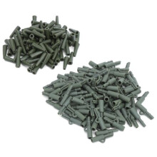 ARAMOX Carp Fishing Sleeve with Clip 100 Sets 35MM Carp Fishing Line Fixing Connector Sleeve