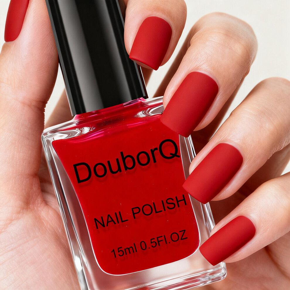 (06) Quick-drying and fast-drying 15ML frosted nail polish manicure accessories