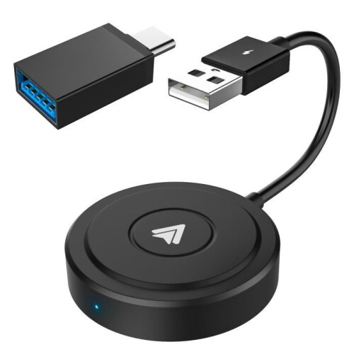 Wireless Android Auto Adapter, Wireless Android Auto USB Dongle for Android Auto Car Radios