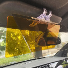 Car Sunshade - SHOP-STORY - VISOR - 2-in-1 - Anti-Glare - Anti-Reflection