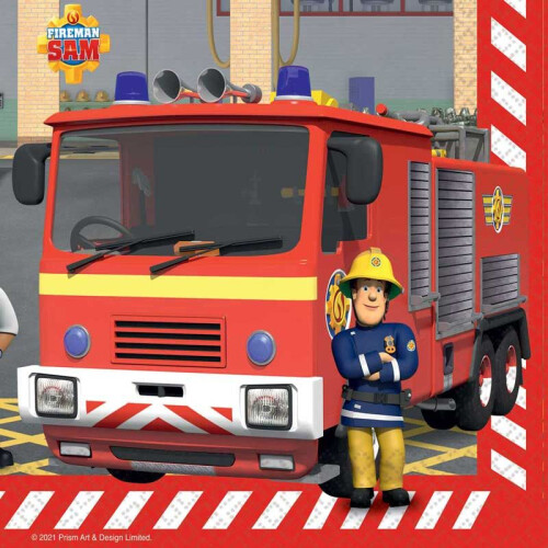 Fireman Sam Napkins (Pack of 16)