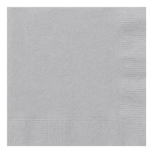 Silver Napkins (Pack of 20)