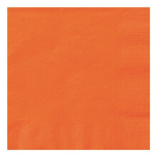 Pumpkin Orange Napkins (Pack of 20)