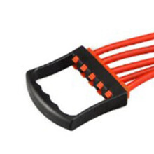 Chest Expander Detachable 5 Fitness Resistance Bands Chest Muscle Strength Training Pull Rope Red