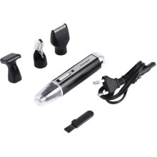 220V 4-in-1 Electric Shaver, Whisker Trimmer, Hair Removal Tool, Nose Trimmer, Men's Facial Care, EU Plug - XY FR